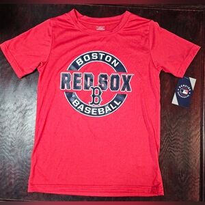 Genuine Merchandise Boston Red Sox Boys Performance Tee T-Shirt Size L(12/14)